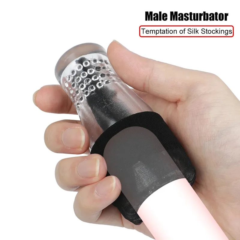 88mm Piccolo Masturbatore Maschile Con Maglia Artificiale Vaginale Per Gli Uomini 18 Pene Sucker Glande Succhiare Il Cazzo Ginnico Giocattoli Del Sesso Ritardati — image 1