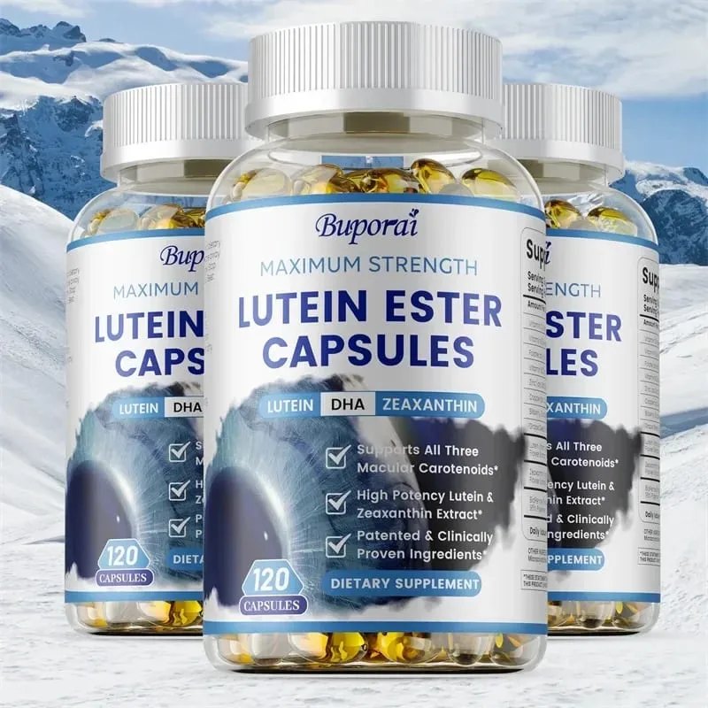 Kapsul Lutein Ester - Meringankan Penglihatan Kabur dan Mata Kering Mengurangi Kelelahan Mata untuk Penglihatan & Kesehatan Mata — image 1