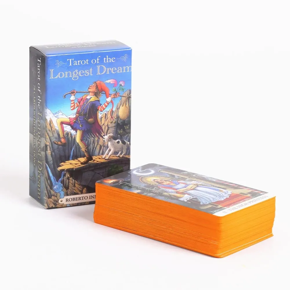 The Longest Dream Tarot Cards Baraja de 78 piezas con folleto de instrucciones Ideal para entusiastas y amantes de los juegos de mesa — image 2
