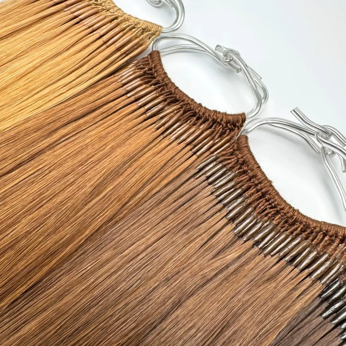 Düz Kore Popüler Pamuk Dize Twins Ucu Saç Uzantıları Brezilyalı Remy Saç 0.5G/Adet Keratin I-İpucu İnsan Saç Kadın Için — image 1