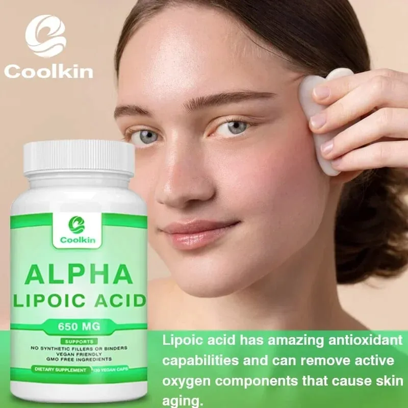 Alfa Lipoik Asit - Sinir Sağlığı Dolaşımı için Beyin Fonksiyonu Biliş Desteği Antioksidan Besin Takviyesi — image 5