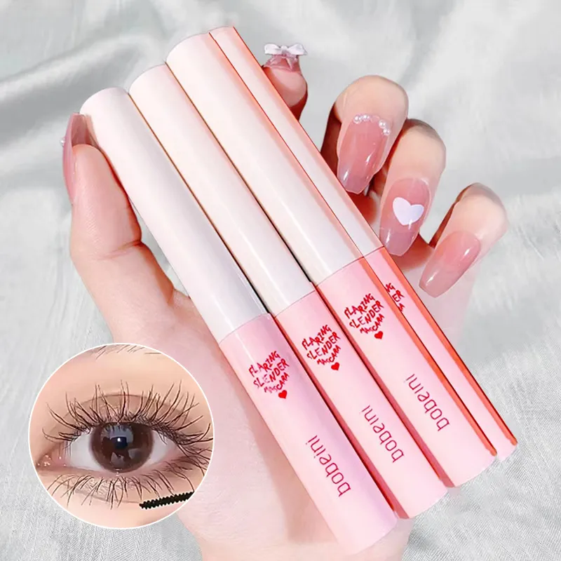 Ultra-Fine แปรงมาสคาร่าแต่งหน้าผ้าไหมเส้นใยยาวขนตากันน้ำ Fast แห้ง Matte สีน้ำตาลสีดำ Curling มาสคาร่าเครื่องสำอางค์ — image 6