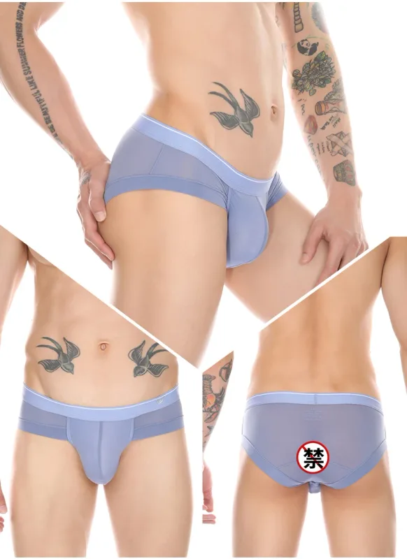Intimo da uomo estivo Boxer Rigonfiamento Slip in seta di ghiaccio Mutandine fresche e traspiranti ultrasottili — image 20