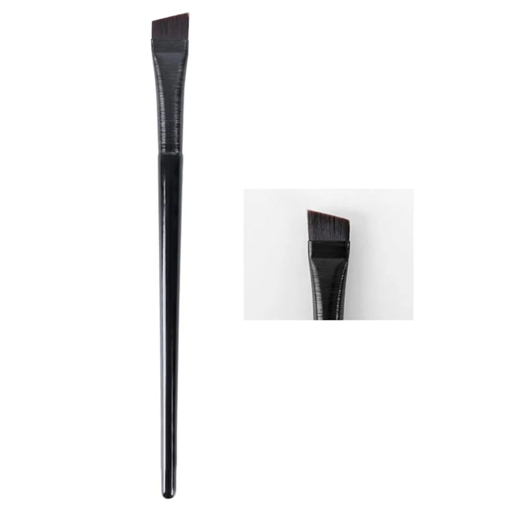 Øjenbryn Eyeliner børste Lille vinklet lille vinklet øjenbryn kosmetisk liner 1 stk børste makeup børster konturværktøjer bryn børste — image 4