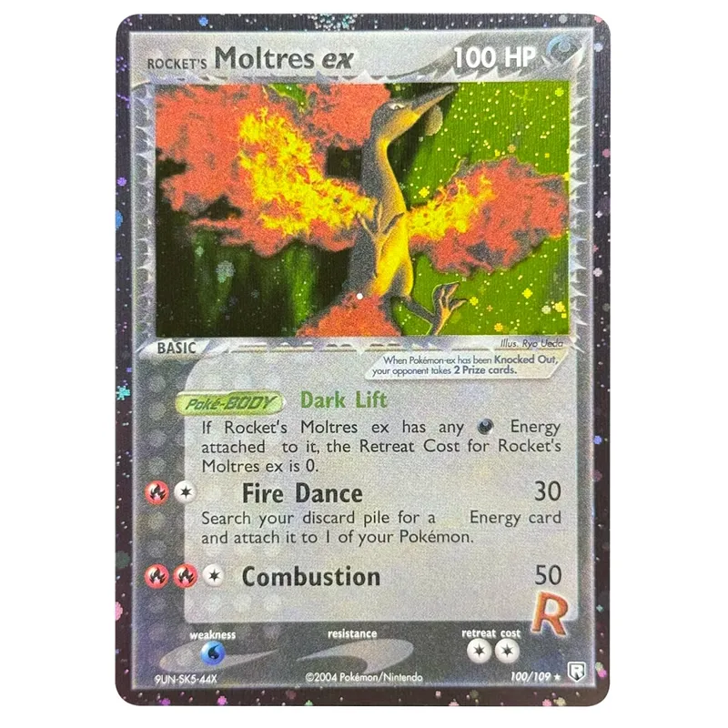Proxykort Team Rocket Returns (TR) Rocket's Moltres Rocket's Sneasel Treecko Star Dark Ampharos Azumarill Mudkip Star — image 27