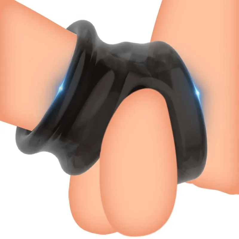 Silikon Penis Samen Lock Ring Ejakulation Verzögerung Sex Zeit Dick Anhaltende Erektion Erweitern Verdicken Cock Ring Erwachsene Sex Spielzeug für Paar — image 2