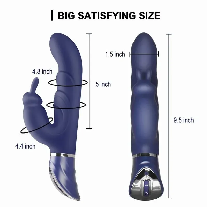 Dildo Rabbit G Spot Vibrators Vagina Clitoris Massager Nipple Dual Stimulator Adult Product Sex Toys for Women Masturbators