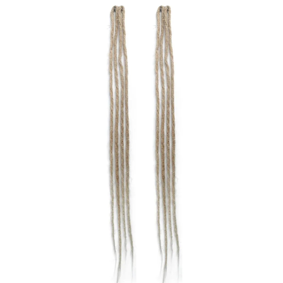 2 ชิ้นคลิปใน Braid Hair Extensions วิกผมสังเคราะห์ Dreadlock ผมชิ้น Bohemian อุปกรณ์เสริมผมสำหรับผู้หญิงทุกวัน/ปาร์ตี้ — image 10
