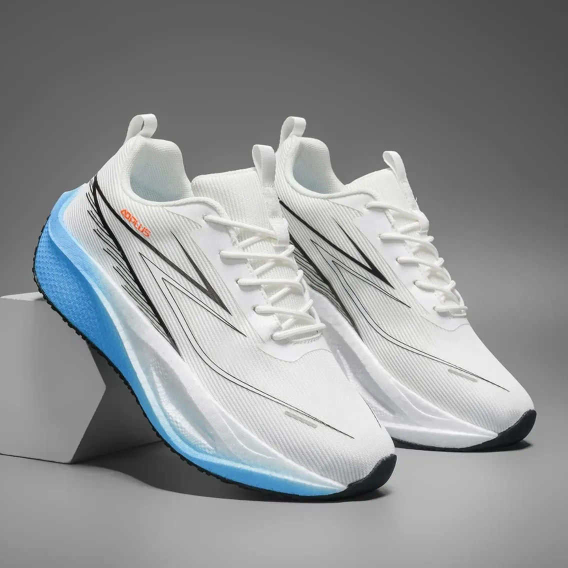 Scarpe da corsa da uomo Sneakers da maratona con piastra in carbonio Scarpe sportive da atletica leggere e traspiranti Scarpe da passeggio comode da donna — image 2