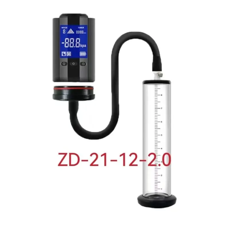 Men's Smart Penis Pump Electric Masturbator Penis Endurance Trainer Acrylic Erotic Negative Pressure Cylinder Sex Toy for Men18+ — image 13