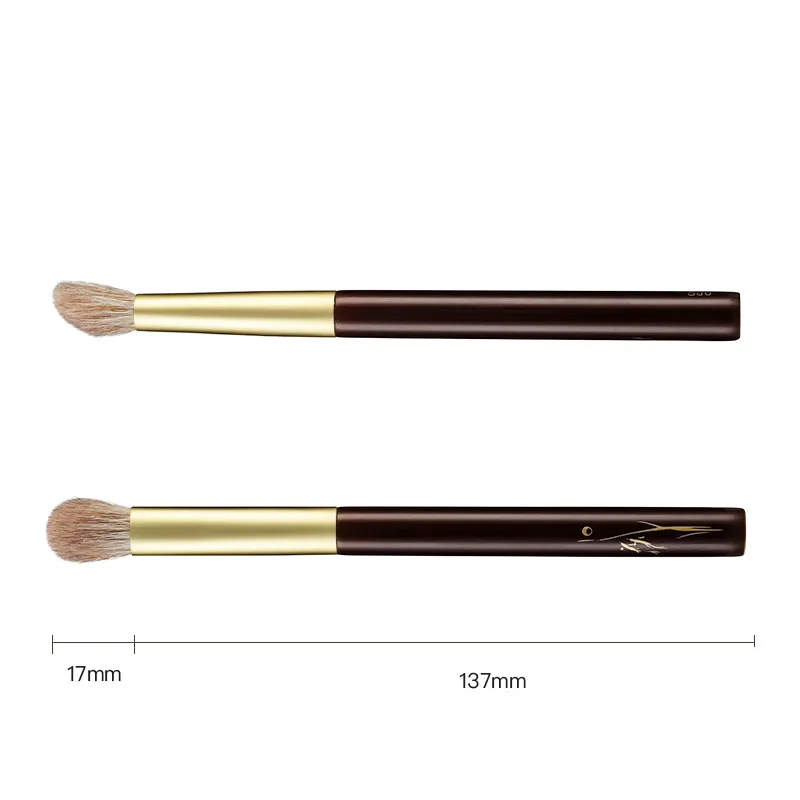 นุ่ม Saikoho แพะ Red Fox Hair SD06 Professional Hand Crafted แปรงแต่งหน้า Slanted Eye Shadow แปรงเครื่องสำอางค์แปรงแต่งหน้า — image 4