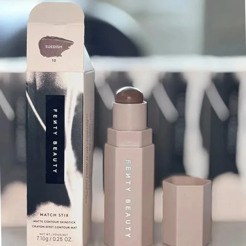 Fenty Beauty Multi-สี Contour Stick คอนซีลเลอร์ Facial 3D Diamond Highlight ไม่ซีดจาง Water GLOSS Lip Glaze GLOSS เครื่องสำอาง — image 14