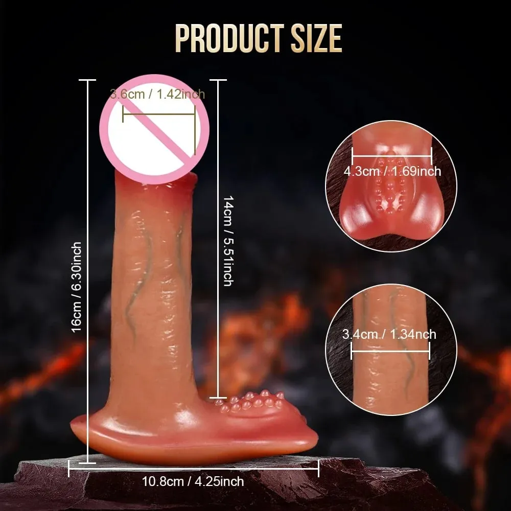 รีโมทคอนโทรล Thrusting Dildo Vibrator จริง Dildos G Spot Anal การสั่นสะเทือนกระตุ้นอวัยวะเพศชายผู้ใหญ่ของเล่นสำหรับผู้หญิง — image 2