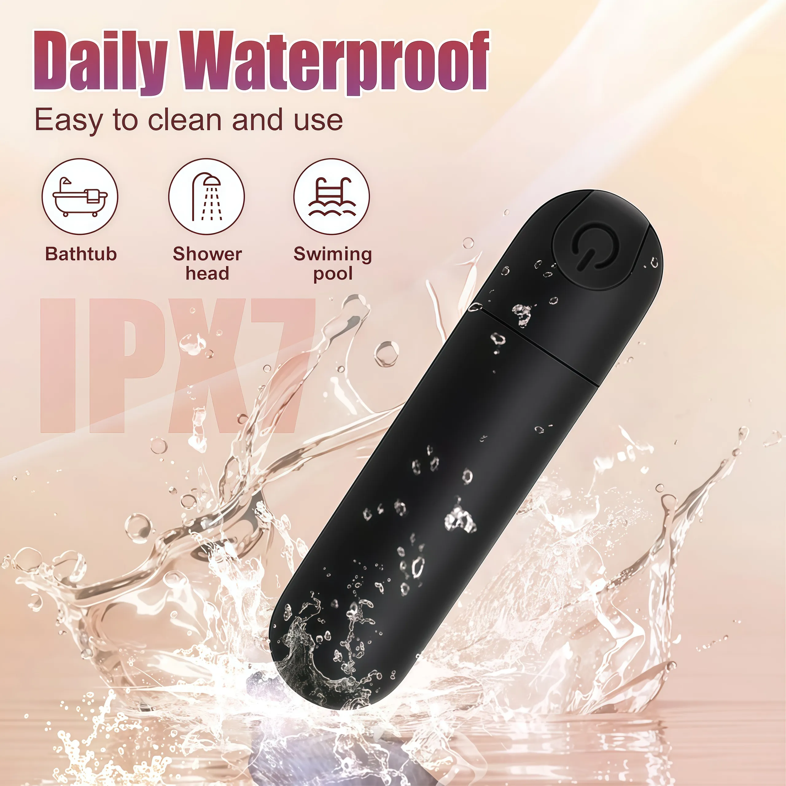 G Spot Vibrator yang berkuasa untuk Wanita Peluru Mini Perangsang Kelentit Palam Dubur Pengurut Faraj Bergetar Telur Melancap Mainan Seks — image 2