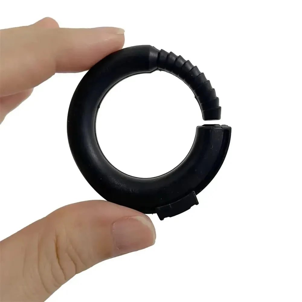 Männlich Einstellbare Silikon Penis Cock Ring Enhancer Verlängerung Ejakulation Vorhaut Corrector Lock Samen Cockringe Sex Spielzeug — image 6