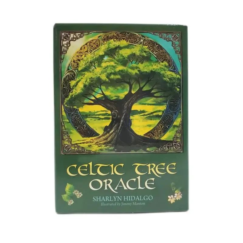 Kad oracle Celtic Tree Permainan papan dek 25 Tarot