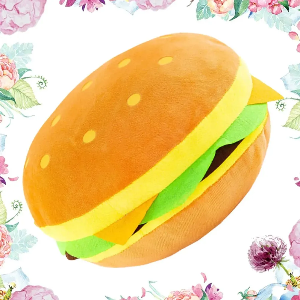 30 cm Hamburger-Wurfkissen, kreatives Simulationskissen für Sofa, Schlafzimmer, Auto, Büro, dekoratives Kissen, weich, bequem, Geschenk