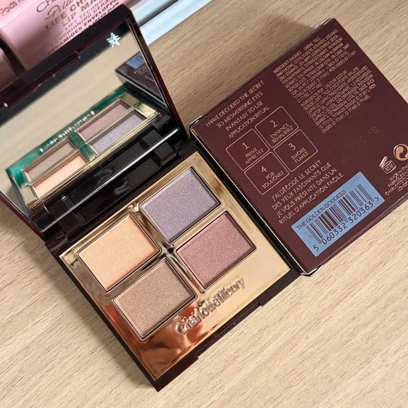 Make-up-Sets CT Lippenstift Light Pink Medium Pink Plumps Gloss Lip Tint Herzförmige zweifarbige Blush Lip Liner Lidschatten-Palette — image 11