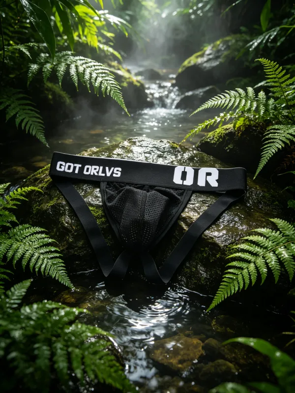 Mens G String Mesh Underwear Contrast Printed Letter Wide Elastic Waist 3D Contour U Pouch Fine Mesh Material Sophisticated — image 6
