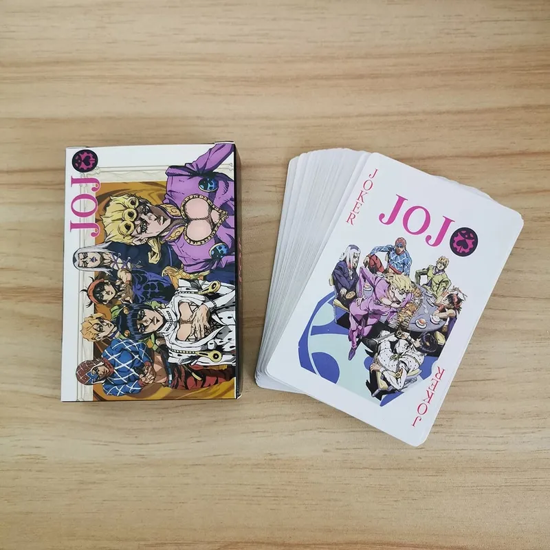 คอสเพลย์กระดานการ์ดเกม Joseph Joestar Kujo Jotaro Josuke ปกแข็งโป๊กเกอร์ของเล่นของขวัญกล่อง