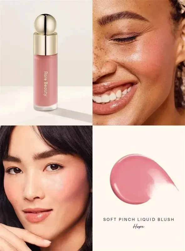 หายากความงามแต่งหน้า Cheek Blush Cream Blusher Stick Bliss ส่งเสริมลิปสติกใหม่ Happy Hope Worth Love ลิปกลอสยี่ห้อเครื่องสำอาง