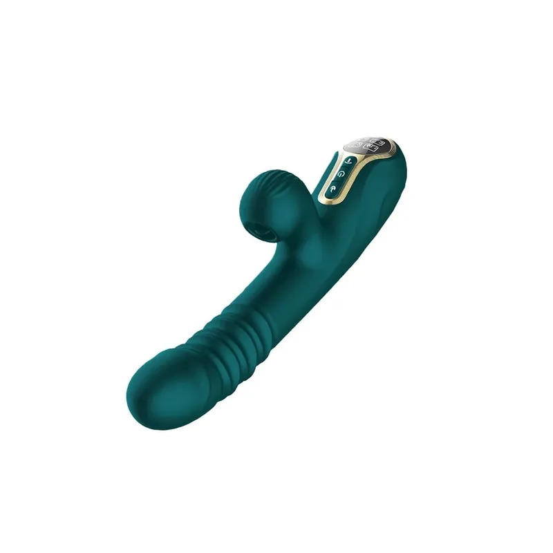 Godemiché vibrateur rétractable pour femmes, Piston rapide, chauffage, succion de la langue, léchage du point G, mamelon, vagin, masturbateur, jouets sexuels pour Couple — image 10