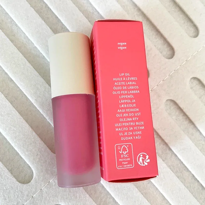 Summer Limited Rho Vanilla Beige LipBalm Set di rossetti trasparenti idratanti Tubo morbido e liscio Specchio per labbra Lucidalabbra Blum per labbra Trucco — image 20