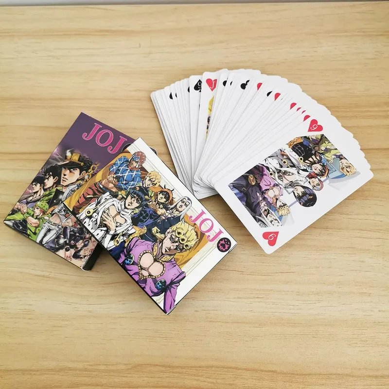 คอสเพลย์กระดานการ์ดเกม Joseph Joestar Kujo Jotaro Josuke ปกแข็งโป๊กเกอร์ของเล่นของขวัญกล่อง — image 1