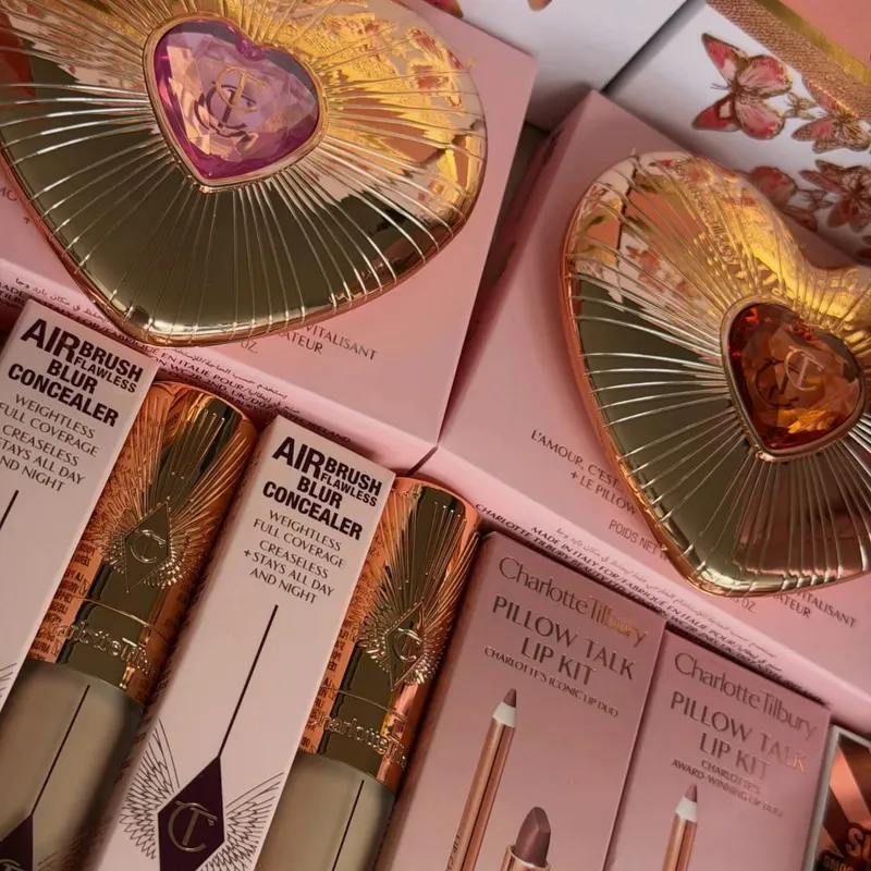 Semburan Tetapan Cecair Charlotte Tilbury Foundation Liquid Setting Spray Sutera Tahan Lama Concealer Pelembap Kontur Meningkatkan Solekan Wajah — image 6