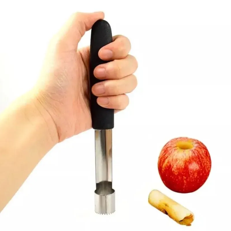 Easy Fruit Core Apple Corer Pitter Pear Bell Twist Fruit Stoner Easy Core Seed Remover paminta Alisin Pit Kusina Tool Gadget — image 4