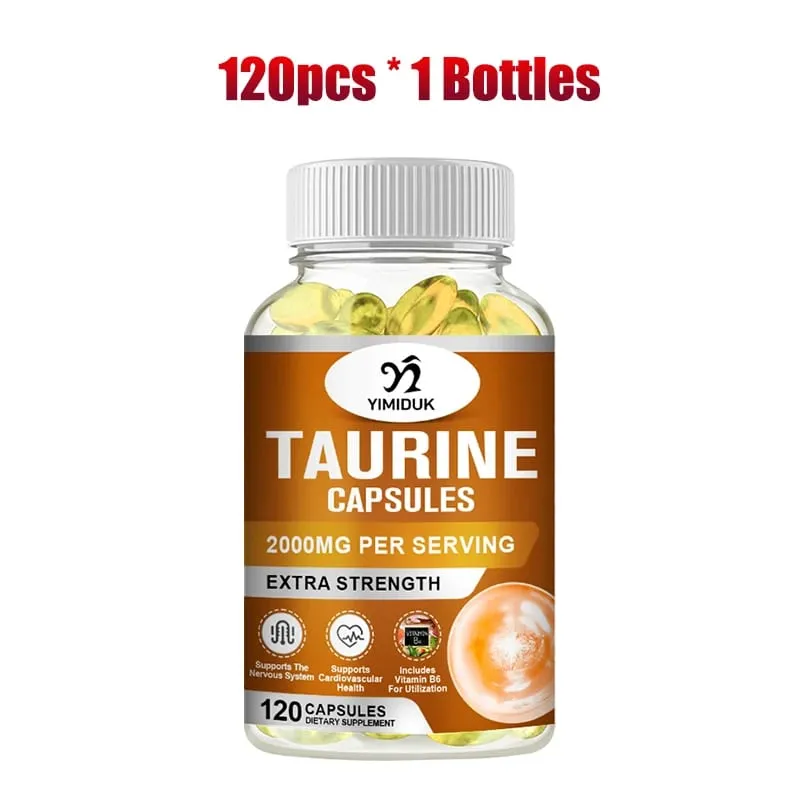 ซื้อ 1 แถม 1 ฟรี! อาหารเสริมทอรีนระดับพรีเมียมเพื่อการโฟกัสและการออกกำลังกาย ช่วยเพิ่มความอดทน ลดความเหนื่อยล้าและการทำงานของหัวใจและหลอดเลือด
