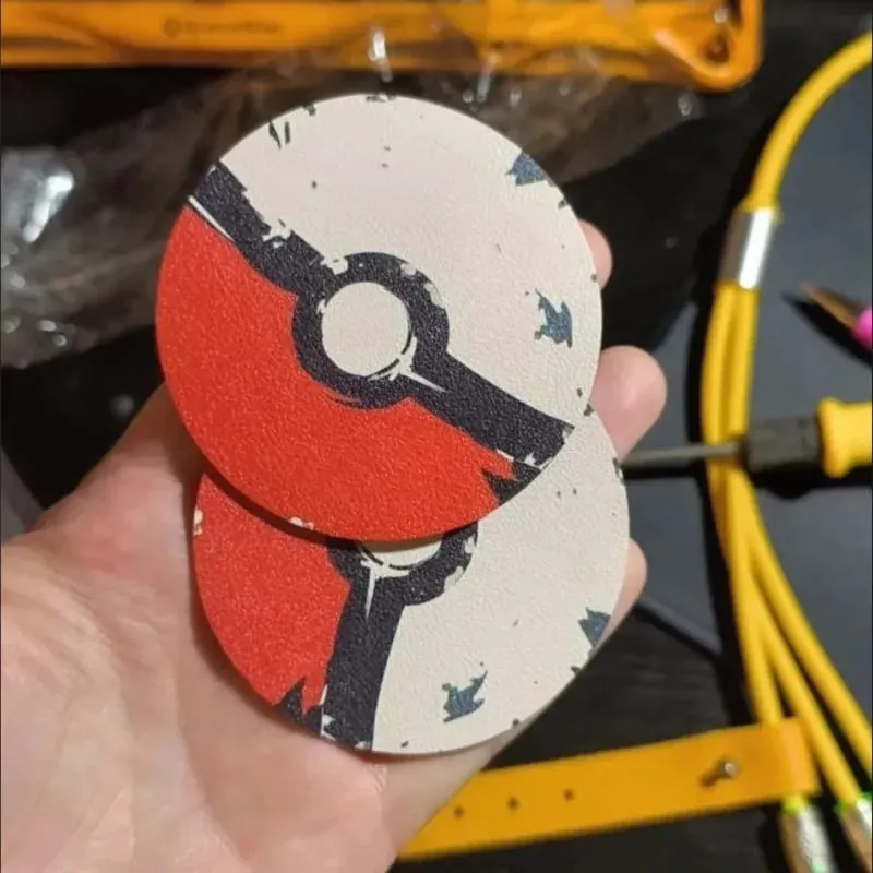 Pokémon Coaster Anime Perifer Personlighet Trend Praktisk Bil Coaster Ny modell Halkfri tecknad Coaster — image 4