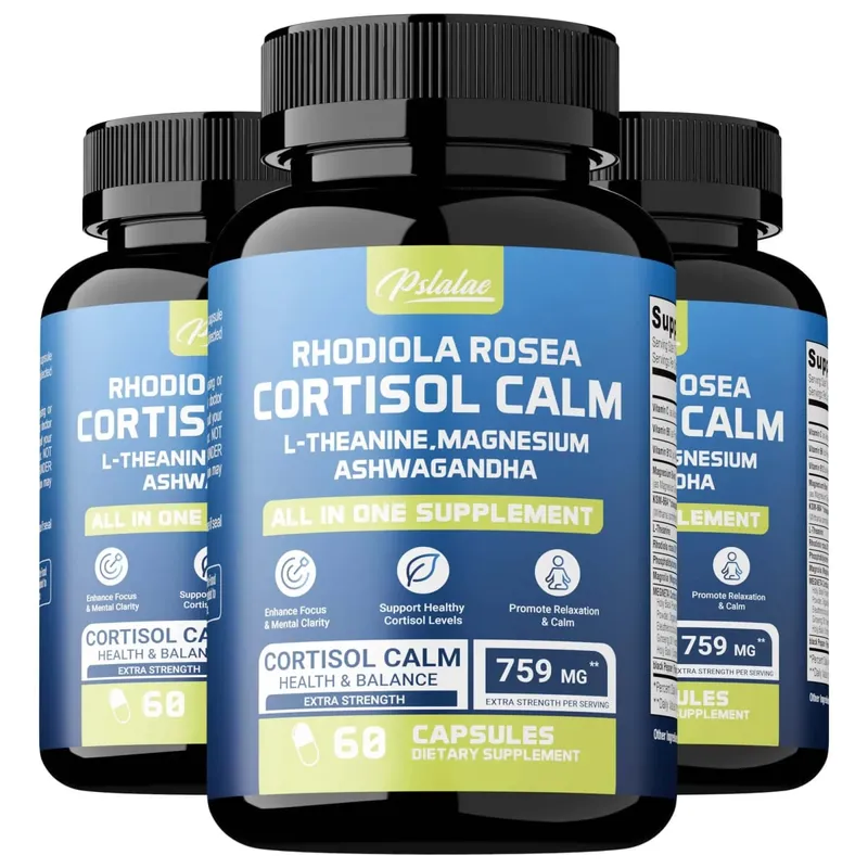 16-in-1 Super Calm Cortisol Manager Supplement - Verbetert de focus en mentale helderheid Verlicht vermoeidheid voor dames en heren — image 10