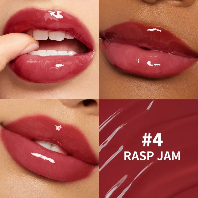 Siero per labbra colorato Smalto Idratante Alta brillantezza Colore duraturo Idratante Cura delle labbra Dewy Peachy Trattamento labbra non appiccicoso Trucco morbido — image 6