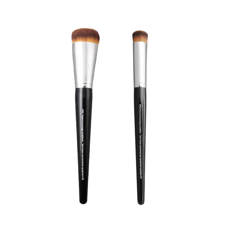 Nuevo #47 brochas de maquillaje base Pro base brocha de maquillaje líquido BB crema contorno pelo sintético herramientas cosméticas exquisitas — image 23