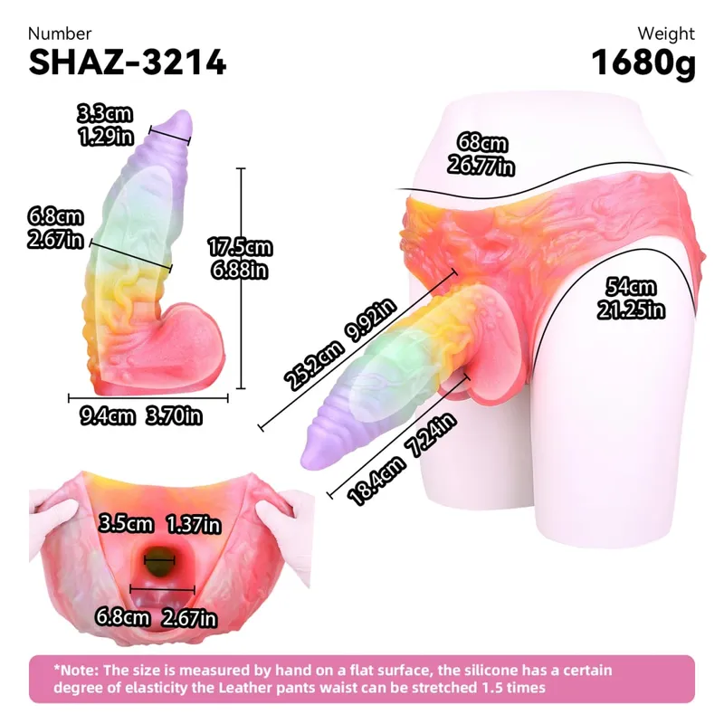 Strap On Cavallo lungo Guaina per dildo Imbracatura in silicone Mutandine per dildo Manicotto per pene indossabile Giocattolo adulto del sesso per uomini Preservativo riutilizzabile — image 25