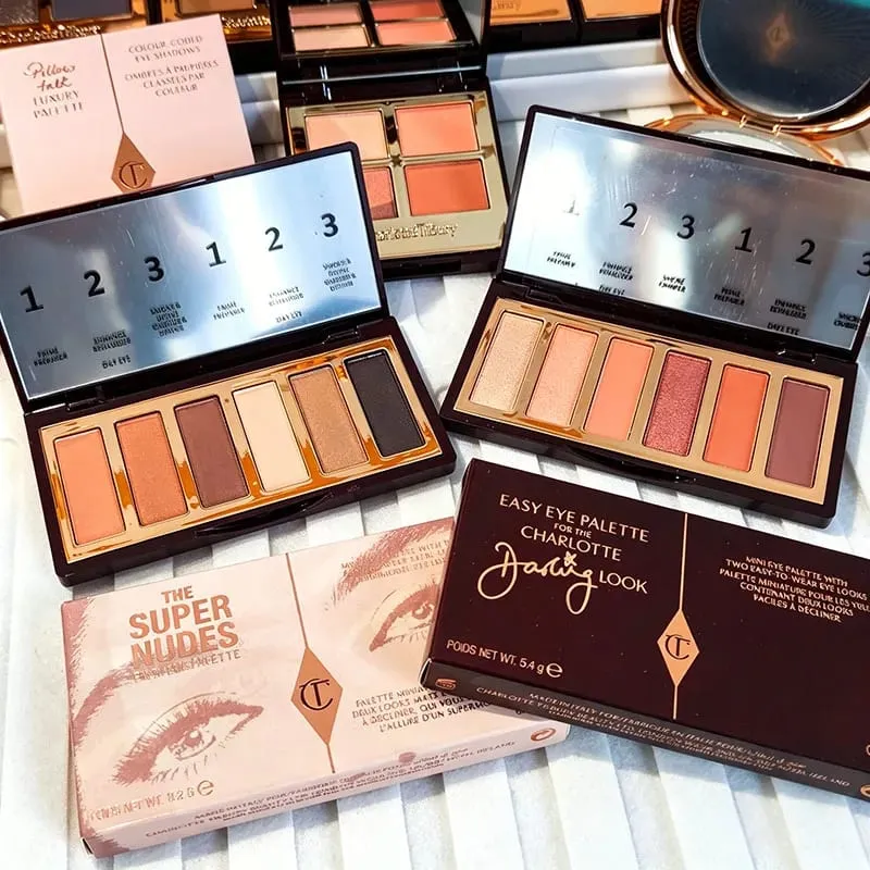 Zestawy do makijażu CT zakreślacze do ust 4 paleta kolorowych cieni do powiek błyszczyk do ust zestaw do ust poduszka rozmowa długotrwałe kosmetyki naturalne — image 5