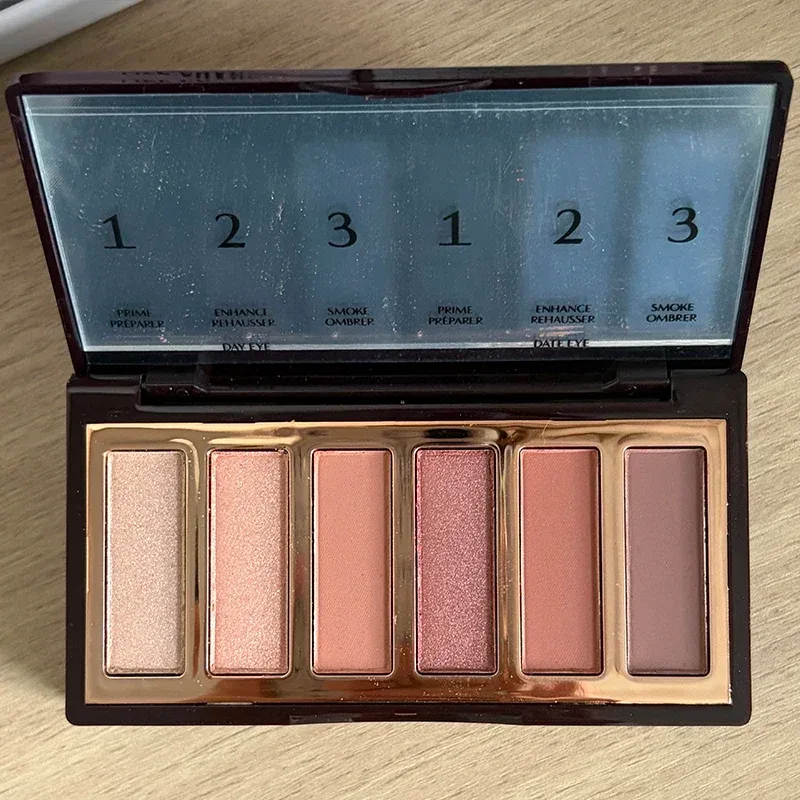Charlotte Makeup Hadiah Bubuk Perona Pipi & Palet Eyeshadow Seri Kosmetik Mudah Diaplikasikan Pewarna Tahan Lama Concealer Alami Tilbury — image 24