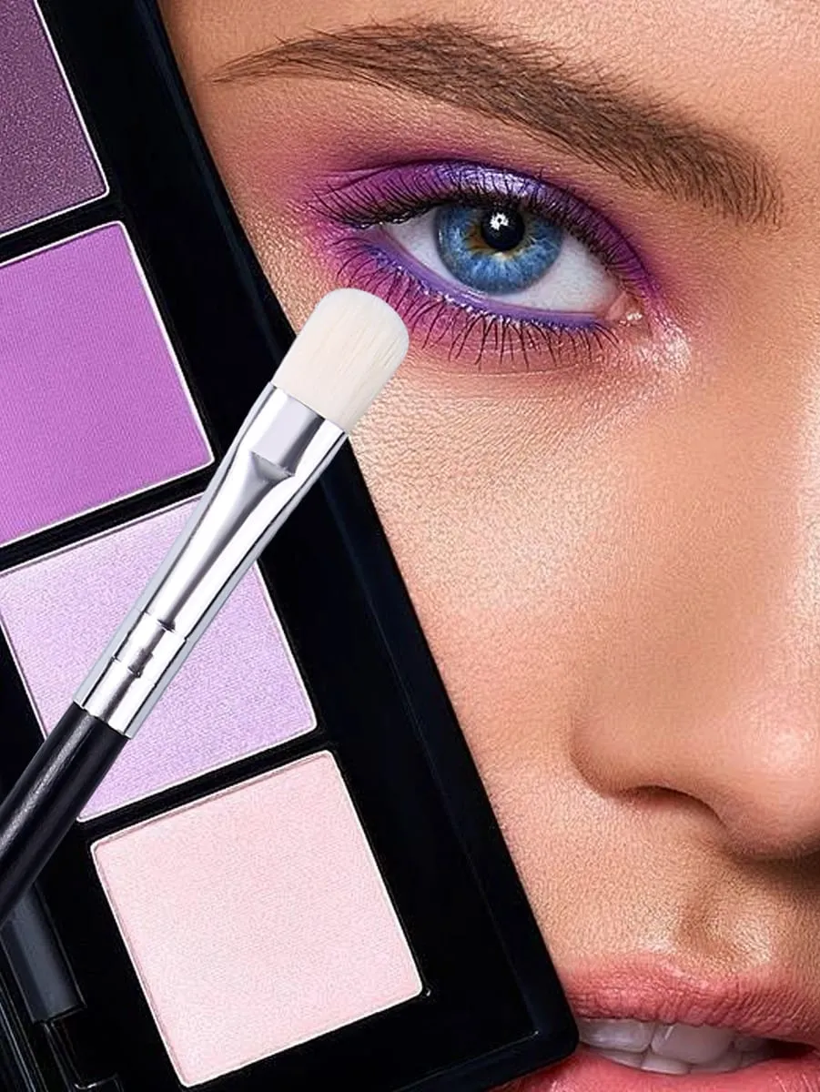 Set di pennelli per trucco occhi da 6 pezzi Pennello sintetico morbido per ombretto per sfumare l'ombretto Strumento cosmetico di bellezza quotidiano — image 6