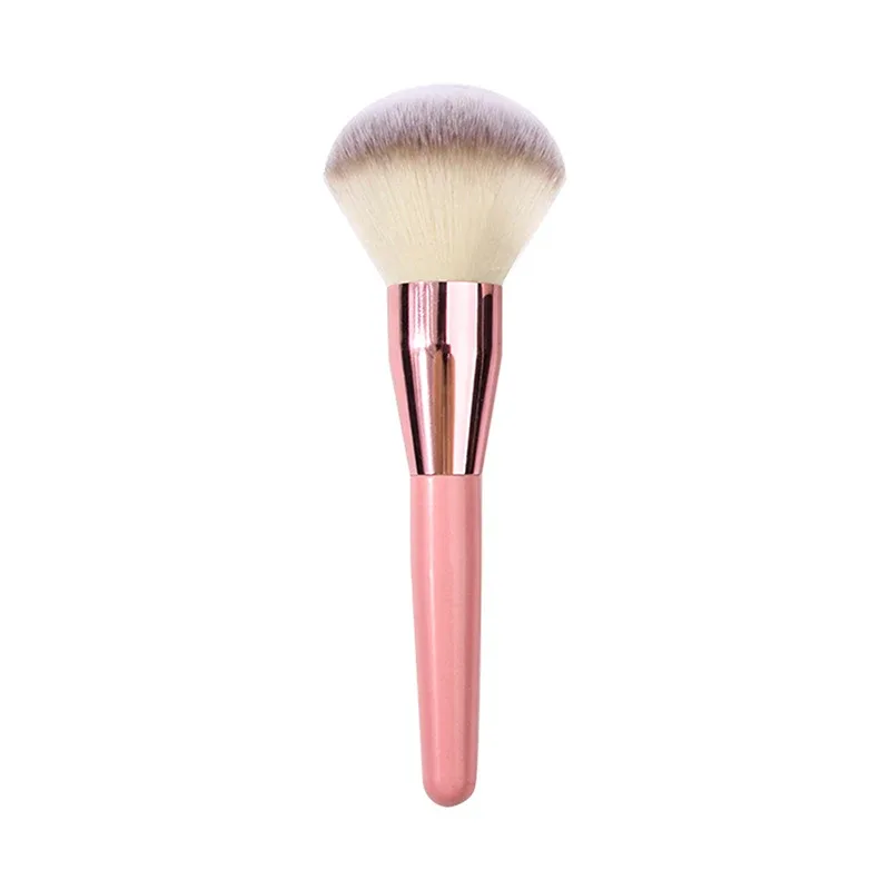 【M】Grand pinceau de maquillage visage joue Contour fard à joues nez fond de teint puissance libre pinceaux de maquillage cosmétique outil poudre Blush brosse — image 8