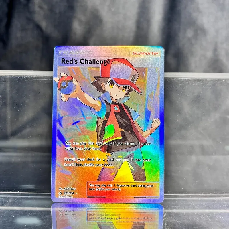 PKM Proxy Thẻ Cổ Điển Charizard Mew Với Ex Đơn Thẻ Bộ Sưu Tập PTCG Suicune Gx Tyranitar Gx Mất Thunder Lá Thẻ — image 25