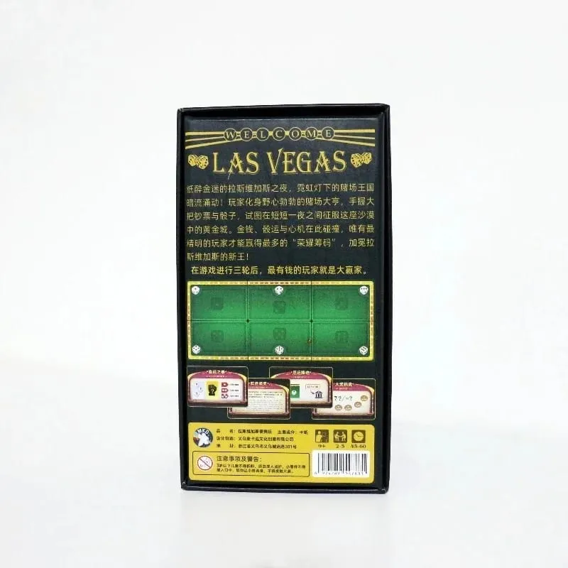 Přenosná verze strategické deskové hry Las Vegas Royale – skvělá volba pro rodinnou herní noc