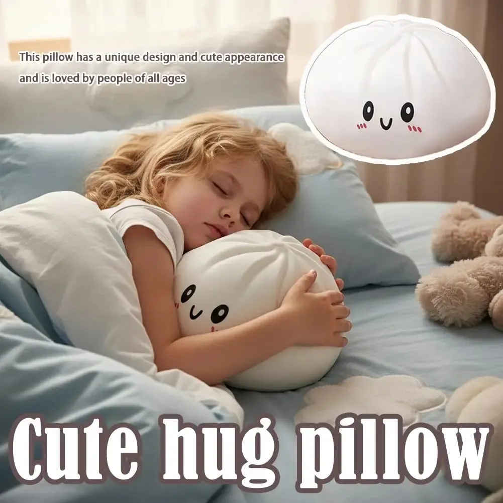 25cm Big Size Steamed Stuffed Bun Squishy Toy Kawaii Dumpling Squeeze Sensory Fidget Toy Soft Slow Rising Stress Relief for Kids — image 5