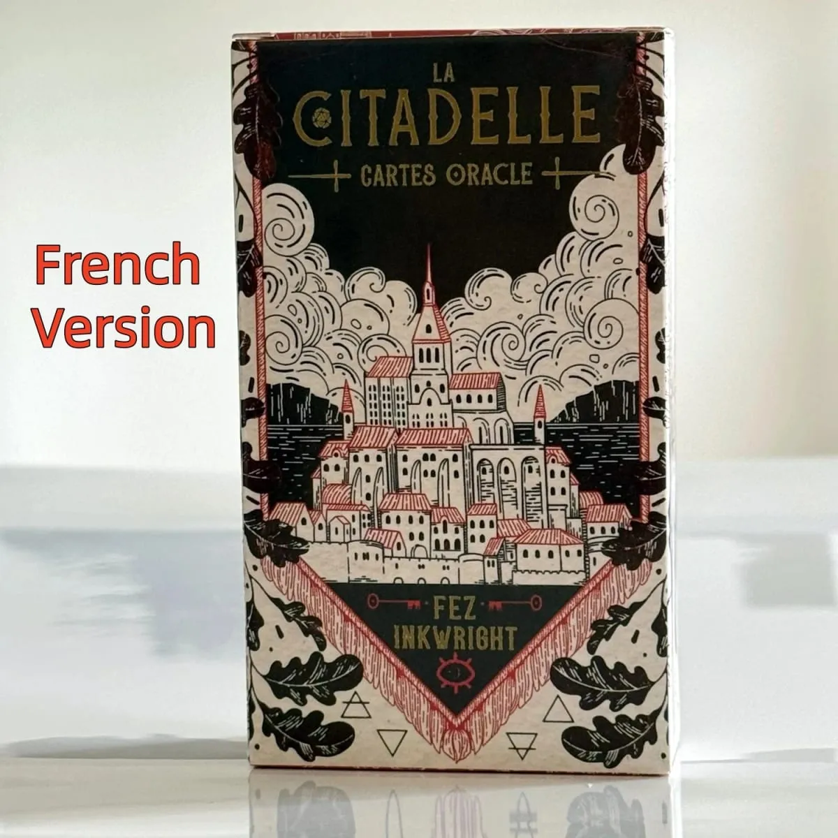 La Cittadella Un mazzo Oracle fantasy versione francese Gioco di intrattenimento con carte dei tarocchi per giochi da tavolo per feste in famiglia Carte Oracle