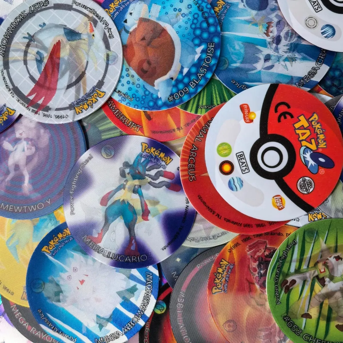 10-90 peças 3d flip pokemon za mega evolução tazos conjunto completo lenticular redondo pogs eco plástico 4cm anime cartas de jogo colecionáveis — image 4