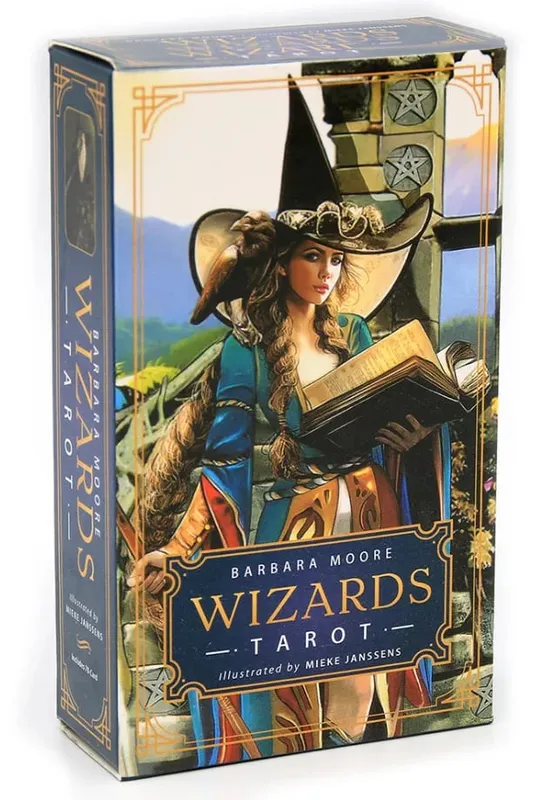 Magan Talia kart tarota Pogańskie koty Karty Wyroczni Gry planszowe Arcanum Tarot De La Nuit Manara Czarodzieje Morgan Greer Kawaii — image 6
