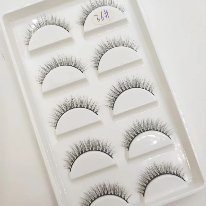 38 stil 5 Paar Wimpern Natürliche 3D Nerz Falsche Wimpern Make-Up Gefälschte Wimpern Faux Cils Make-Up Schönheit Werkzeuge Großhandel — image 28