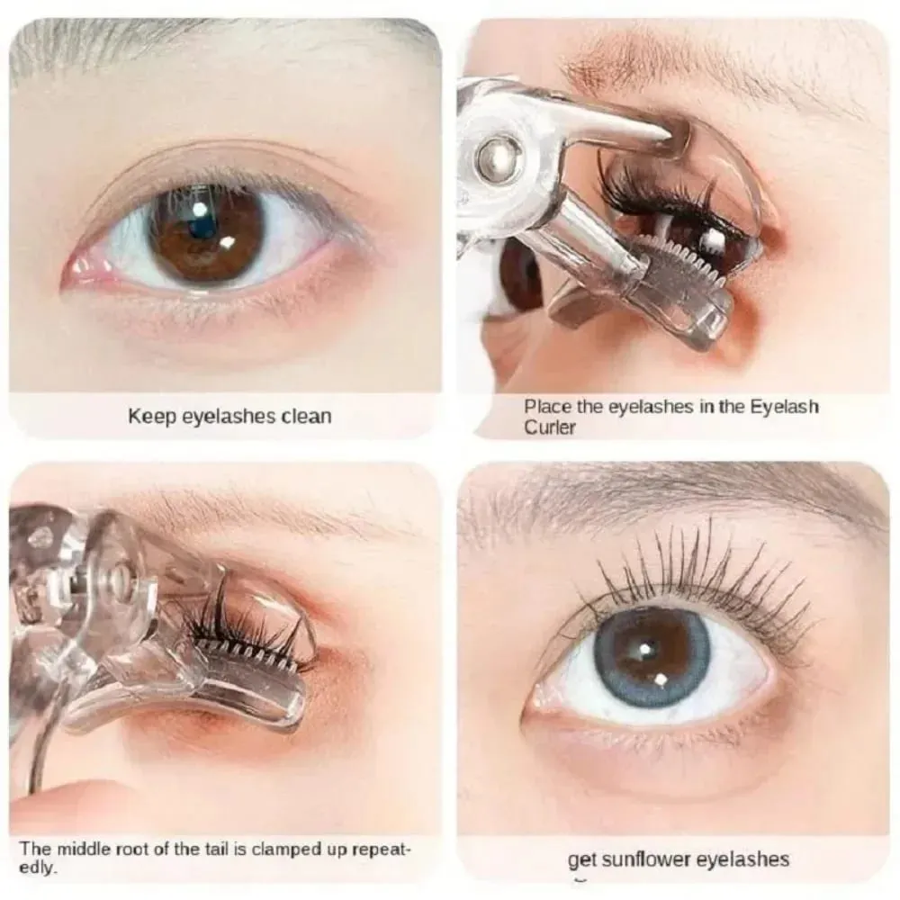 Taraklı Çift Tip Kirpik Kıvırıcı – Geniş ve Kısmi Klip Seçenekleri Suya Dayanıklı Uzun Ömürlü Doğal Kıvırma Unisex Sertifikalı — image 2