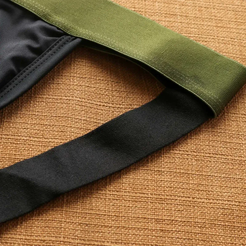 2026Neue personalisierte Herren-Eisseide-U-konvexe, atmungsaktive Mesh-Slips mit niedriger Taille, Unterwäschemode M388 — image 16