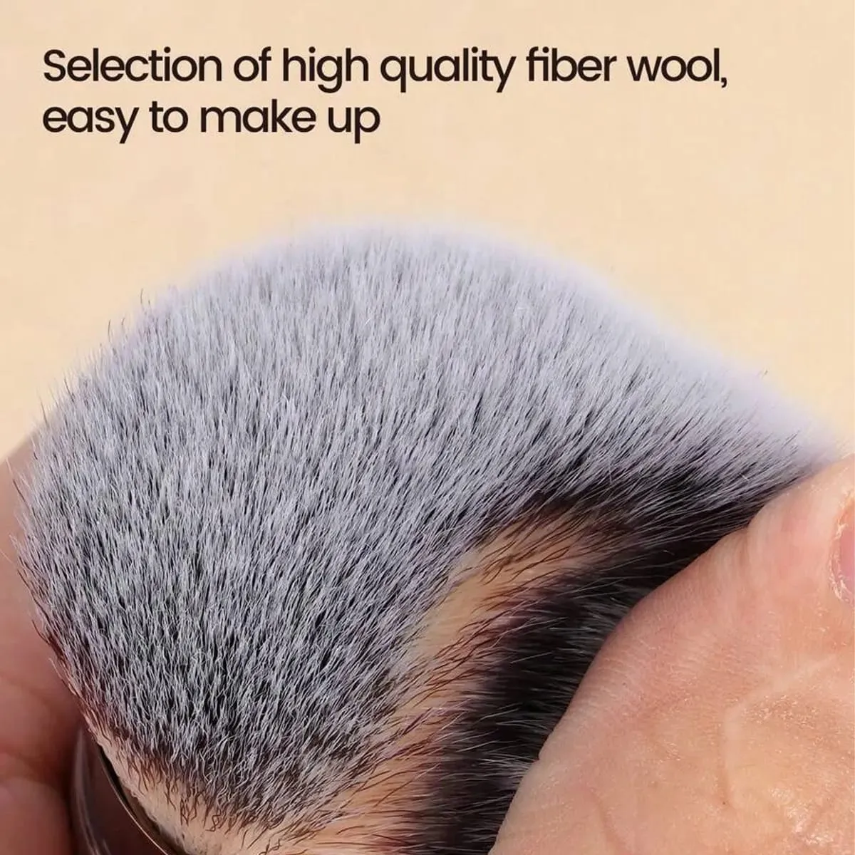 1 pçs retrátil blush escova kabuki fundação pincel macio macio pó contorno pincéis de maquiagem ferramentas de maquiagem portátil — image 6